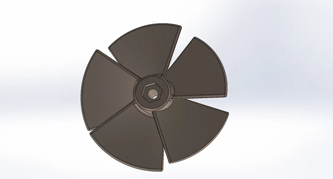 Chân vịt 5 cánh cho mô hình tàu kéo - Image 1
