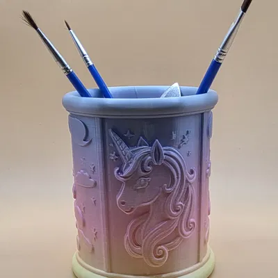 Jednorožčí stojánek na tužky – Ống đựng bút kỳ lân