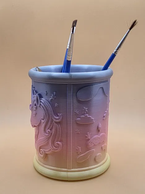 Jednorožčí stojánek na tužky – Ống đựng bút kỳ lân - Image 3