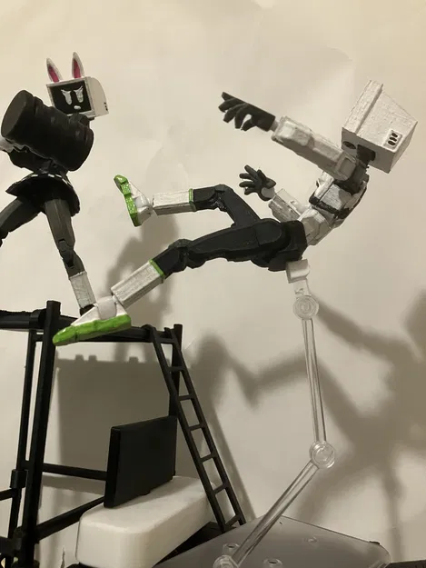 Dummy 13 TV Head V2 – Đầu TV V2 cho Dummy 13 - Image 5