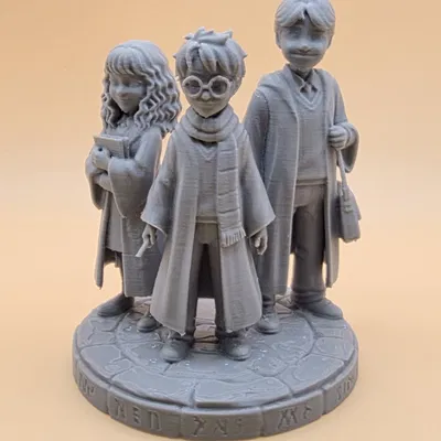 Harry, Hermione & Ron – Bộ ba phù thủy trẻ