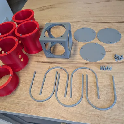 V2 Modular Rat & Rodent HQ - Đường hầm tùy biến 80 mm