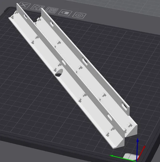 Bộ Lightbar QIDI Q2 (Trên + Bên) cho LED strip 8mm - Image 1