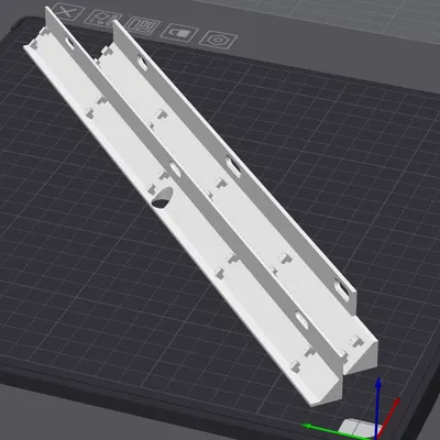 Bộ Lightbar QIDI Q2 (Trên + Bên) cho LED strip 8mm