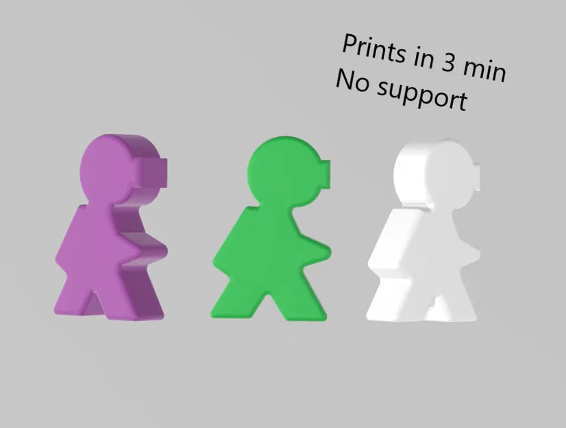 Meeple Deep Sea Adventure (Tiefseeabenteuer) – Spielfigur - Image 1