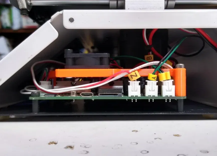 Panel hông phải MPSM thay thế: gắn quạt 40mm, khoét lõm USB & SDCard - Image 2