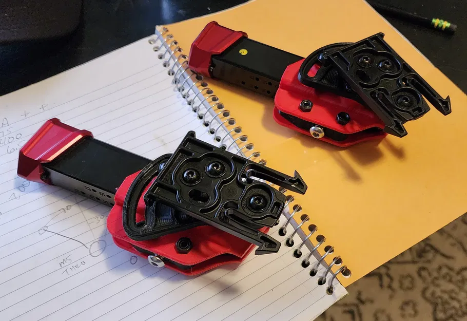 Bao băng đạn Race Double Stack: Canik Glock M&P CZ Sig Taurus USP9 Colt 2011 - Image 3