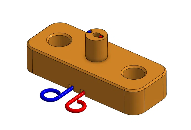 Flash socket / flash connector in 3D - Image 1