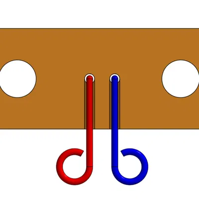 Flash socket / flash connector in 3D