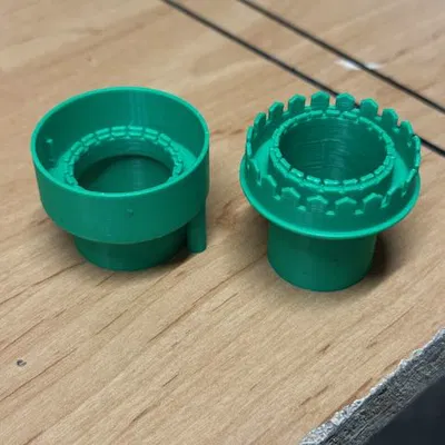 Vòng cổ khí Jet‑lift cho ống uplift lọc Matten