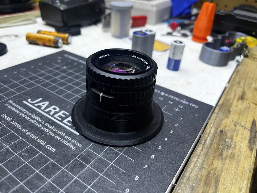 Ngàm gắn lens M39 cho máy phóng ảnh Dunco (nhiều chiều cao) - Image 5