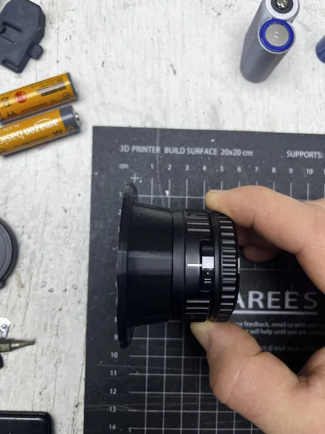 Ngàm gắn lens M39 cho máy phóng ảnh Dunco (nhiều chiều cao) - Image 6