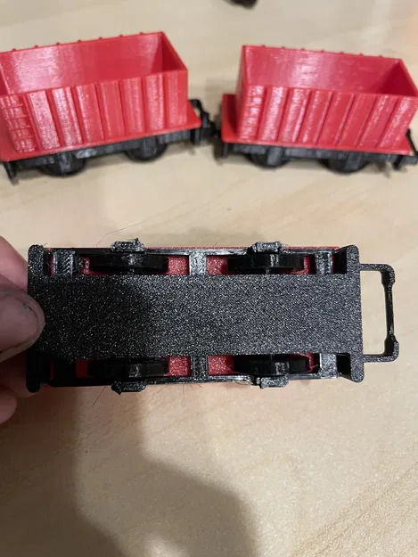 Toa Hopper Tàu Gỗ (Wooden Railway Hopper Car) - Image 4