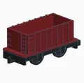 Toa Hopper Tàu Gỗ (Wooden Railway Hopper Car) - Thumbnail 6