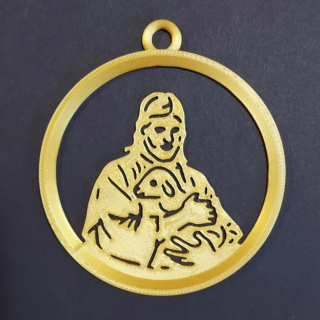 30 Medallion/Huy chương/Bùa trang trí/Icon biểu tượng Kitô giáo - Image 7