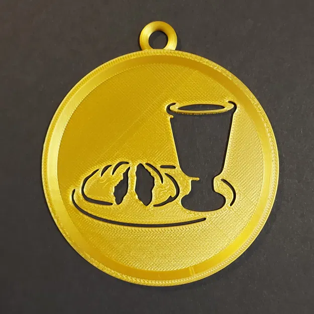 30 Medallion/Huy chương/Bùa trang trí/Icon biểu tượng Kitô giáo - Image 14