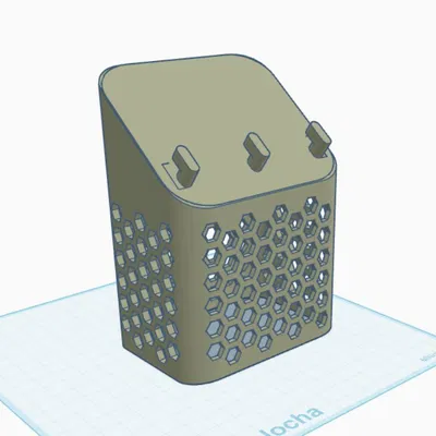 Skadis bin triple – Giá đỡ không cần support