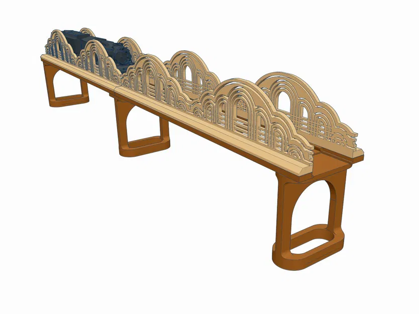 Cầu đường sắt “Art Deco” – N Scale & H0 Scale - Image 3