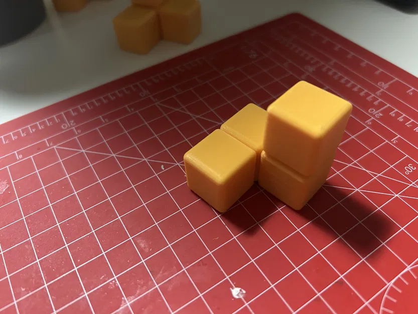 Soma Cube – Bộ xếp hình soma bo cạnh (in 3D) - Image 5