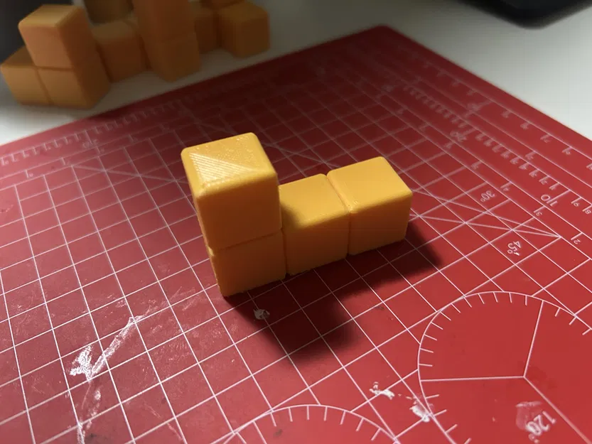 Soma Cube – Bộ xếp hình soma bo cạnh (in 3D) - Image 7