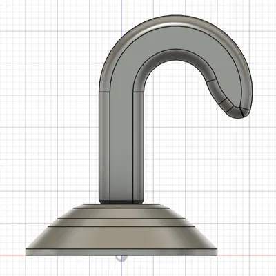 Móc treo trần xoay vặn có ren