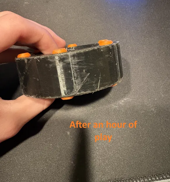 Puck Roller Hockey (Roller Hockey Puck) tỉ lệ 1:1 - Image 3