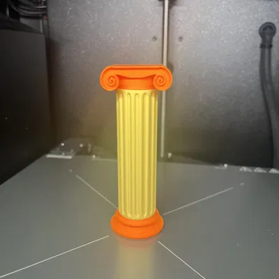 Cột Hy Lạp: Doric, Ionic & Corithian trong cùng một mẫu (ONE)