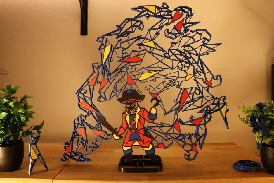 Pirate Parrot Pyramid - Trò Chơi Xếp Chồng Cân Bằng - Image 4