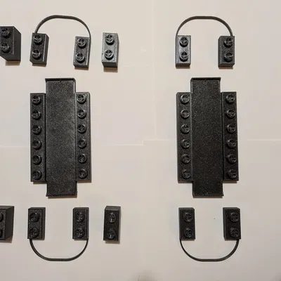 Toa tàu Lego Duplo chở xe hơi (Lego Duplo train wagon for cars)