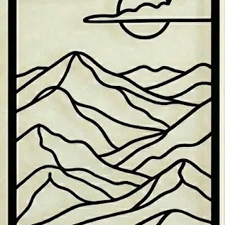 Bộ Phong Cảnh Núi | Tranh Treo Tường Phiêu Lưu & Thiên Nhiên | Tối Giản