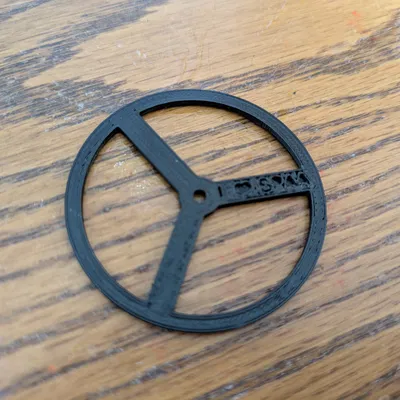 Bánh xe Balloon Car 50 mm lỗ 2.6 mm