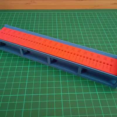 Thanh Cữ Đục/Lấy Dấu Lỗ Đóng Sách (Bookbinding Pricking/Punching Bar)