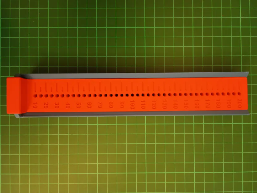 Thanh Cữ Đục/Lấy Dấu Lỗ Đóng Sách (Bookbinding Pricking/Punching Bar) - Image 3