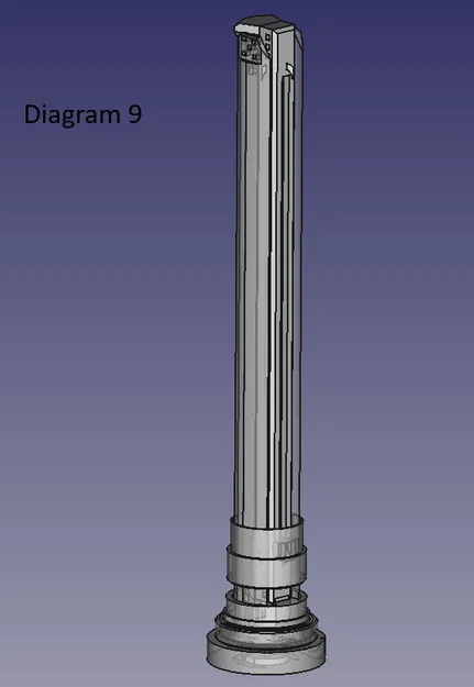 Automatic Lightsaber AKA The Puncher – Kiếm đèn tự bung/thu - Image 12