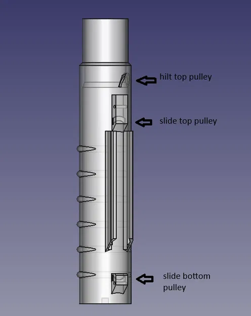 Automatic Lightsaber AKA The Puncher – Kiếm đèn tự bung/thu - Image 15