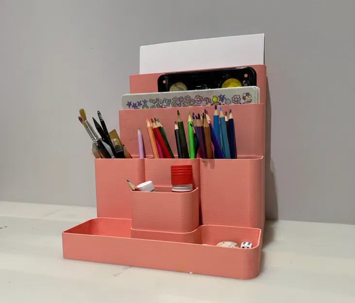 Khay sắp xếp bàn làm việc cho đồ dùng sáng tạo - Image 1