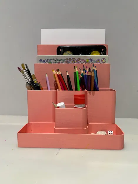 Khay sắp xếp bàn làm việc cho đồ dùng sáng tạo - Image 3