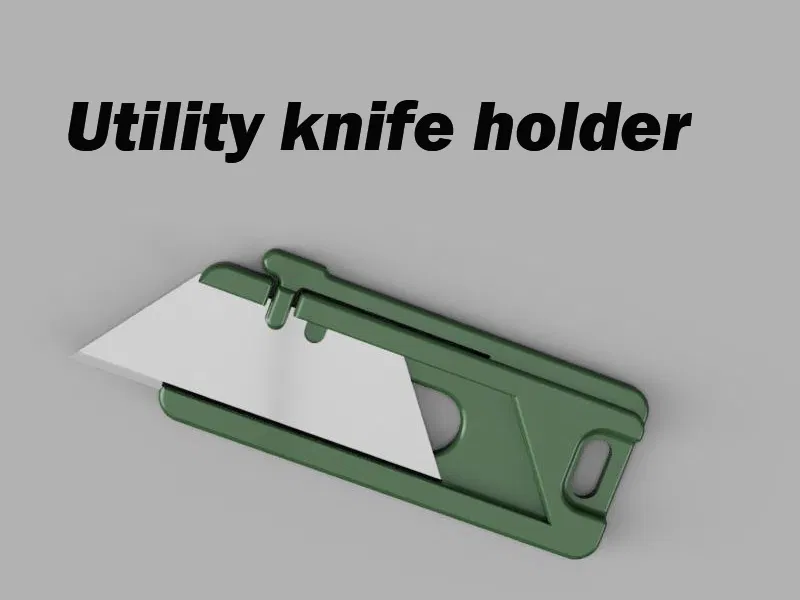 Dao rọc giấy (Utility Knife) mini kèm lỗ móc paracord - Image 1