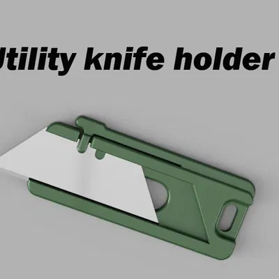 Dao rọc giấy (Utility Knife) mini kèm lỗ móc paracord