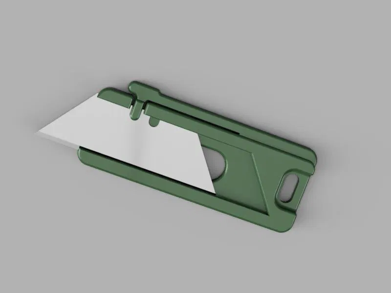 Dao rọc giấy (Utility Knife) mini kèm lỗ móc paracord - Image 5