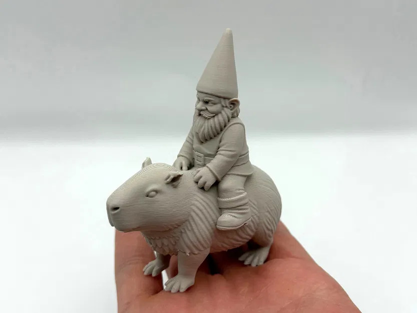 Gnome Cưỡi Capybara - Image 1