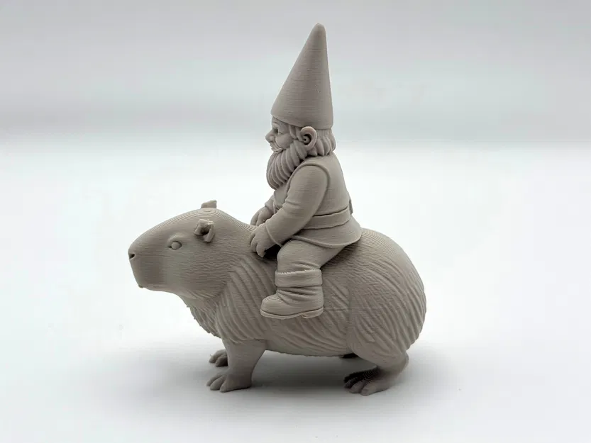Gnome Cưỡi Capybara - Image 2