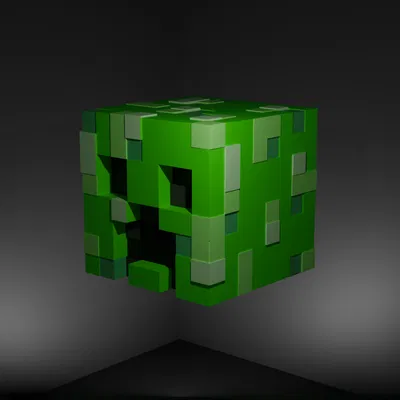 Đầu Creeper (tương thích Armor Stand)