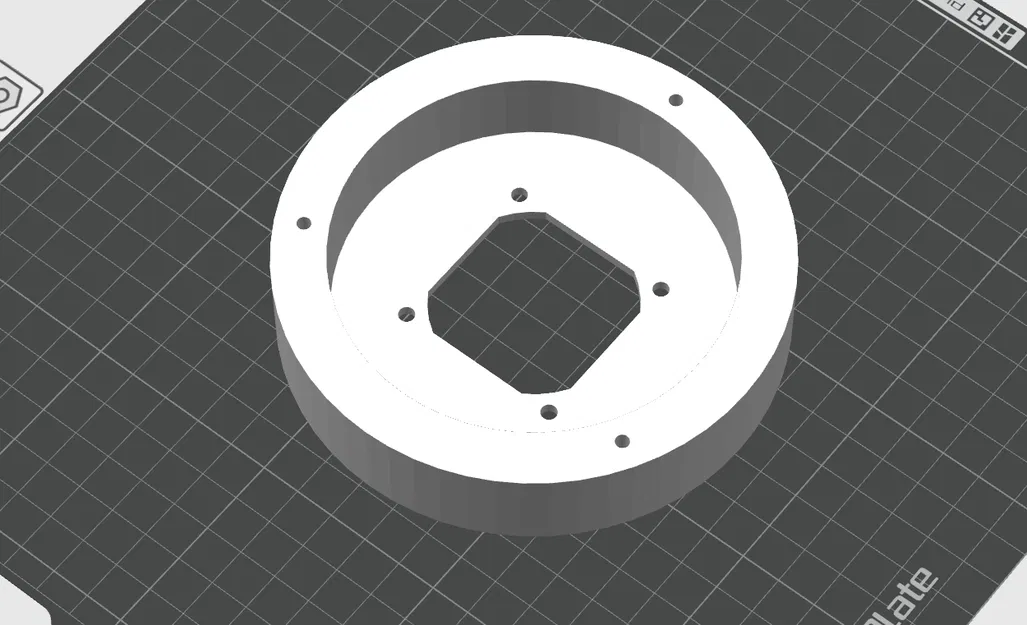 Cam3166_25mm – Miếng kê 25mm cho camera gắn podrozetnik - Image 1