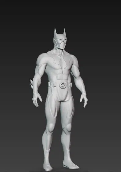 Batman Beyond (Batman del Futuro) – Tượng mini 10 cm - Image 3