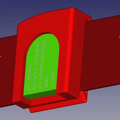 Ersatz-Kamera-Accu-Gürtelhalter – Holder pin máy ảnh gắn thắt lưng
