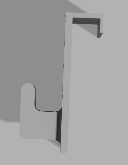 Móc Treo Cửa – Dày Cửa 16–20 mm (Không Cần Khoan) - Image 2