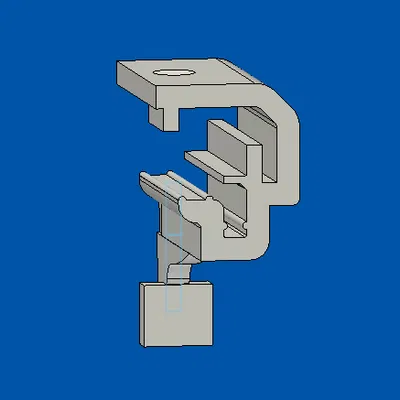 Ngàm trượt tấm che cốp BMW 5 Series F11 Touring (OEM 51437232775)