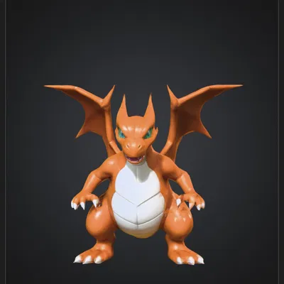 Dragon de feu STL 3MF – Rồng lửa có cánh (STL)