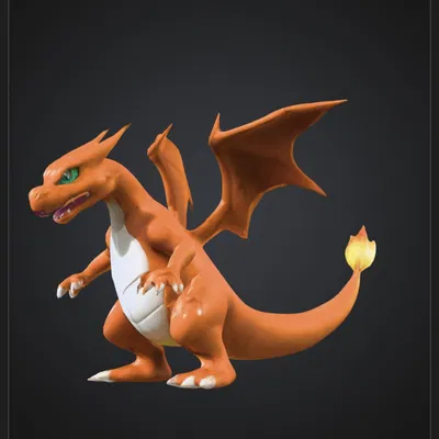 Dragon de feu STL 3MF – Rồng lửa có cánh (STL)